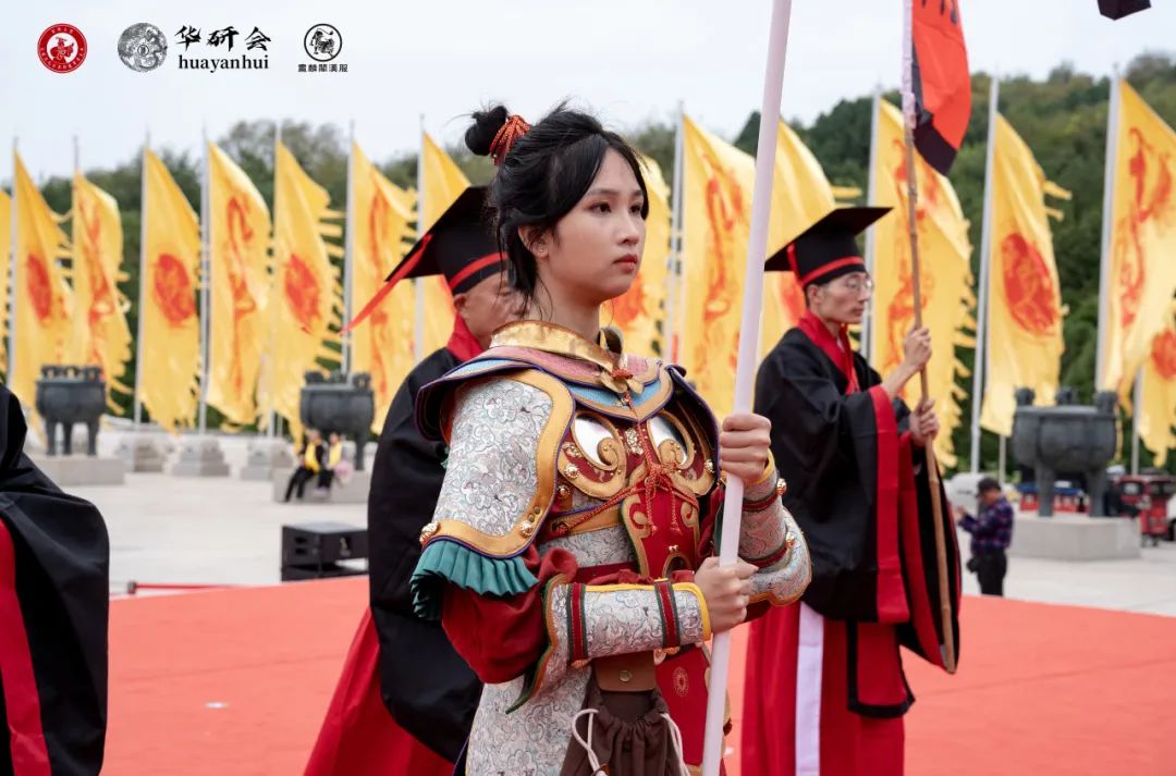 衣带飞舞桥山，汉旗猎猎黄陵—第九届汉服汉礼公祭轩辕黄帝大典报道-图片3