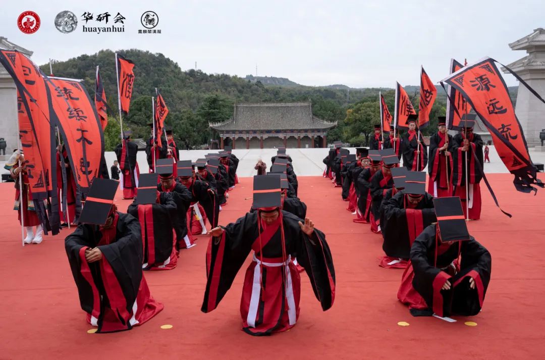 衣带飞舞桥山，汉旗猎猎黄陵—第九届汉服汉礼公祭轩辕黄帝大典报道-图片3