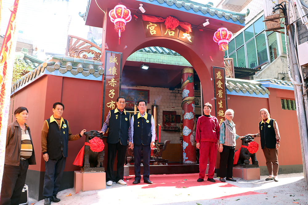 海口西门外天后宫举办扩建竣工祭典仪式